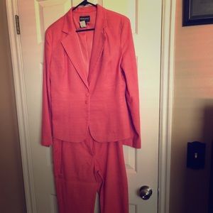 Women’s Peach/Orange pant suit